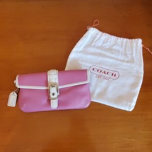 Vintage Coach wristlet
